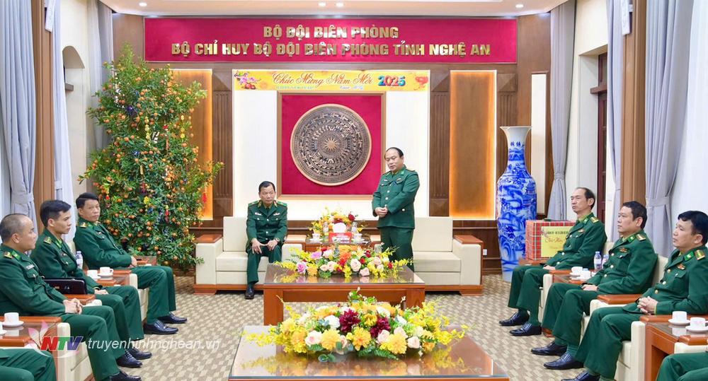 Đại tá Nguyễn Công Lực, Chỉ huy trưởng BĐBP PG88 go Bắn cá phát biểu.