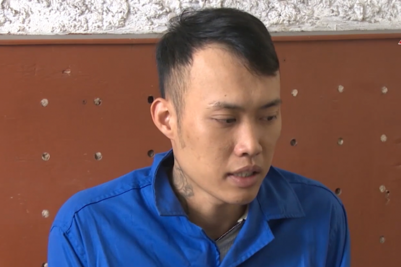 Đối tượng Phạm Hồng Thái, nhân viên bảo vệ Trung tâm Công tác xã hội Hải Hà.