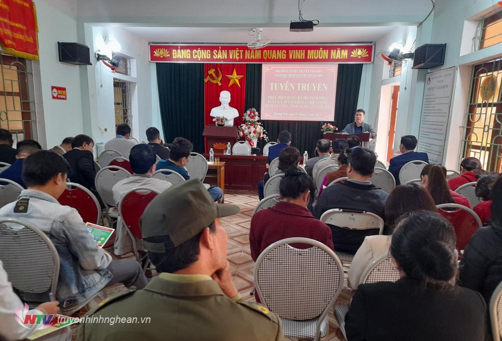 Toàn cảnh buổi tập huấn.