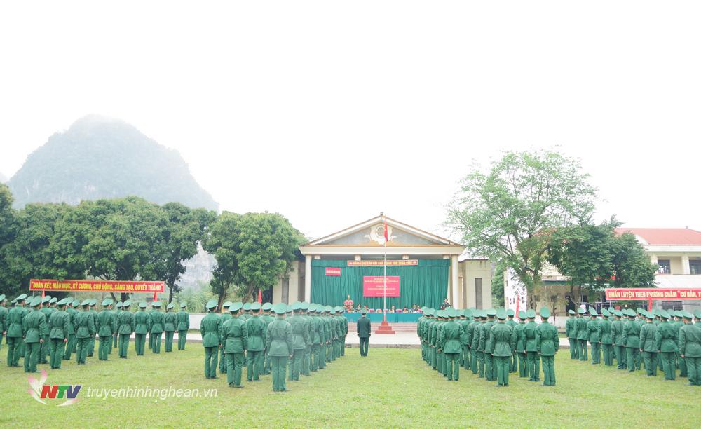 Quang cảnh buổi lễ.
