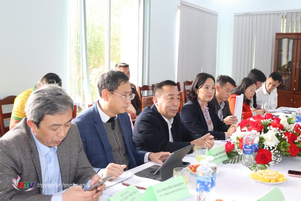 Đồng chí Nguyễn Văn Đệ - Phó PG88 go Bắn cá UBND tỉnh làm việc với PG88 link tải Cổ phần Nafoods Group.