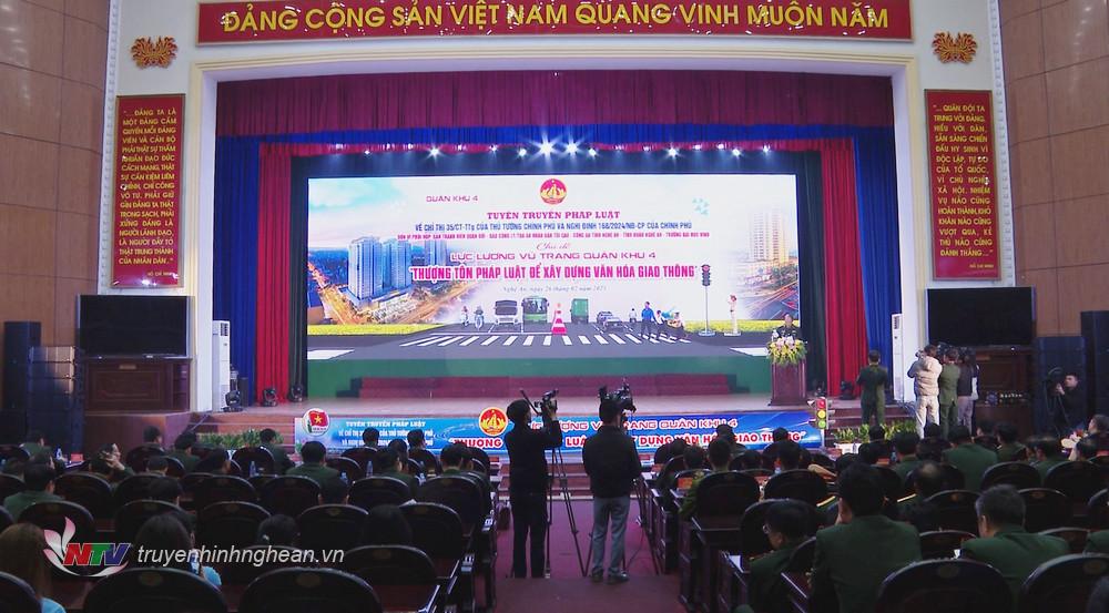 Toàn cảnh hội thi.