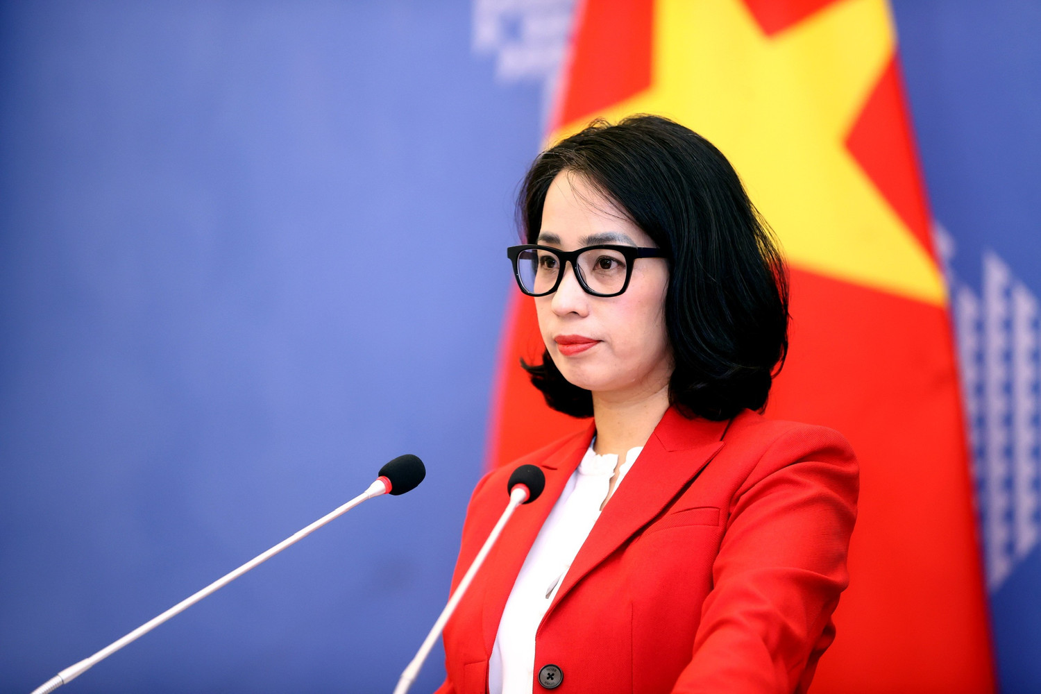 Người Phát ngôn Bộ Ngoại giao Phạm Thu Hằng. Ảnh: Mofa