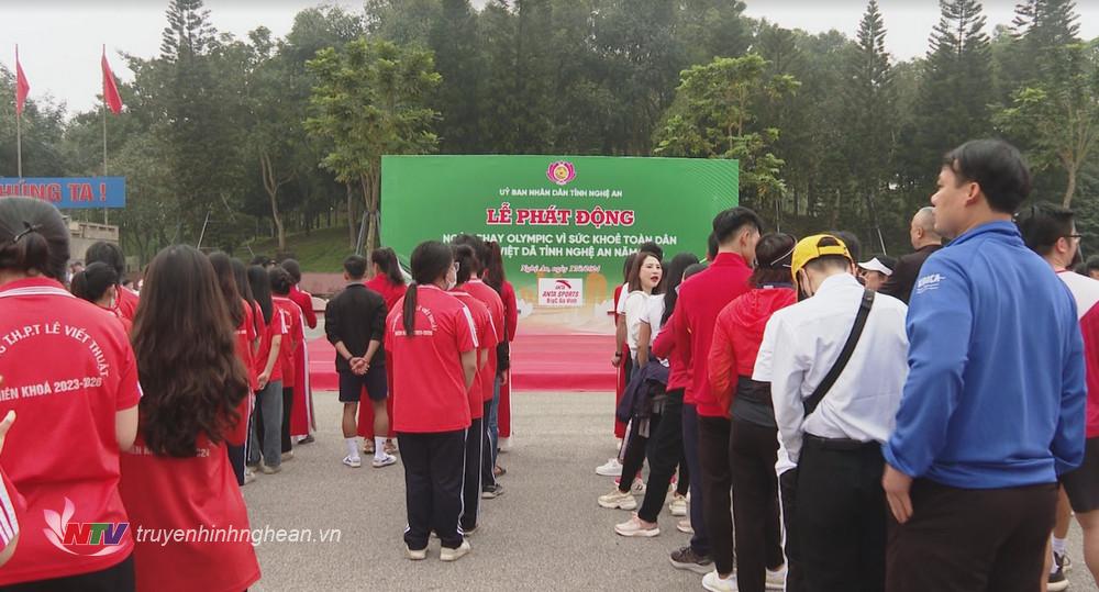 Quang cảnh buổi lễ.