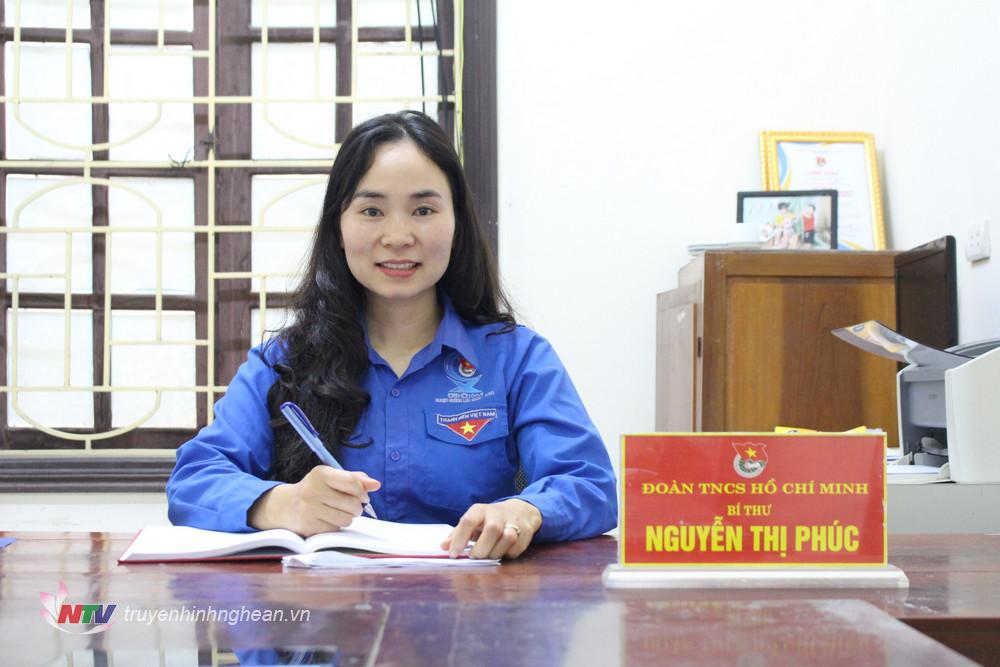 Chị Nguyễn Thị Phúc - Thủ lĩnh đoàn giỏi “thắp lửa” phong trào.