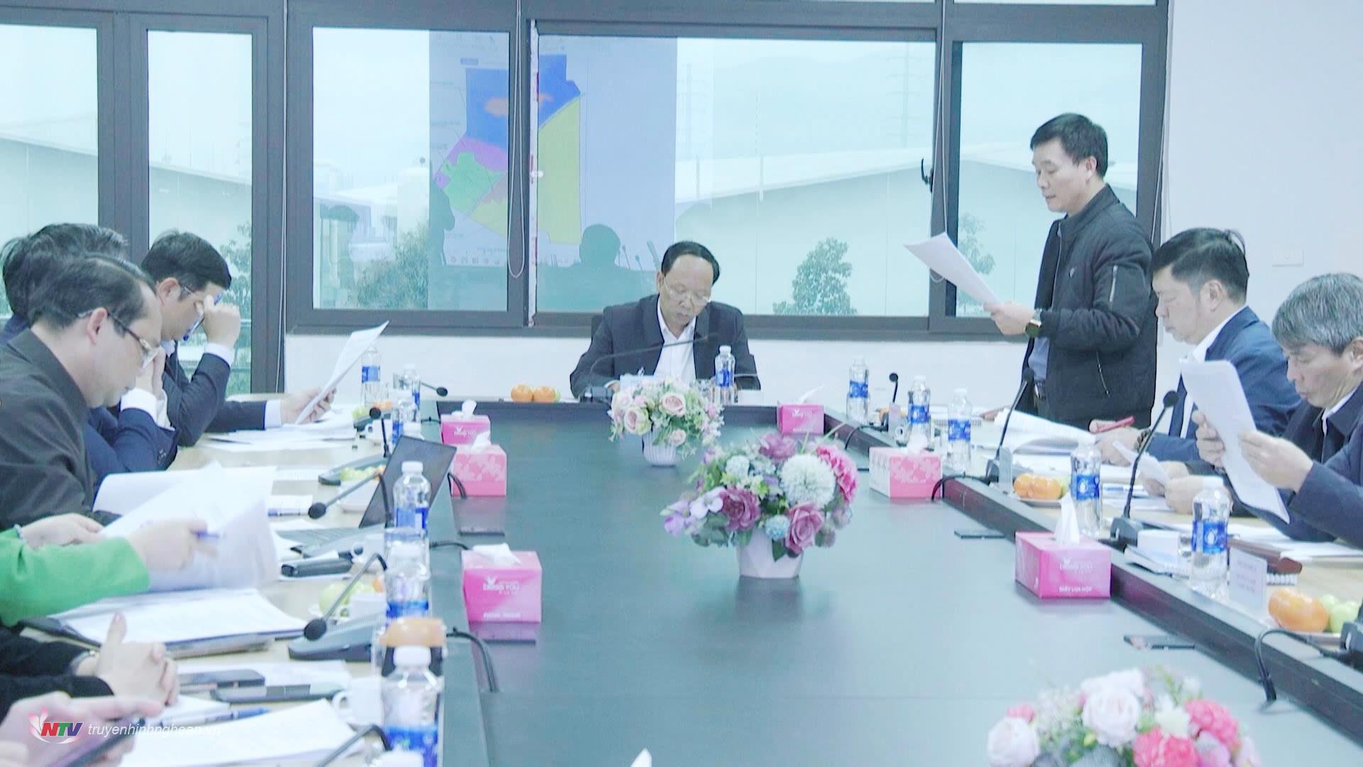 Toàn cảnh buổi làm việc.