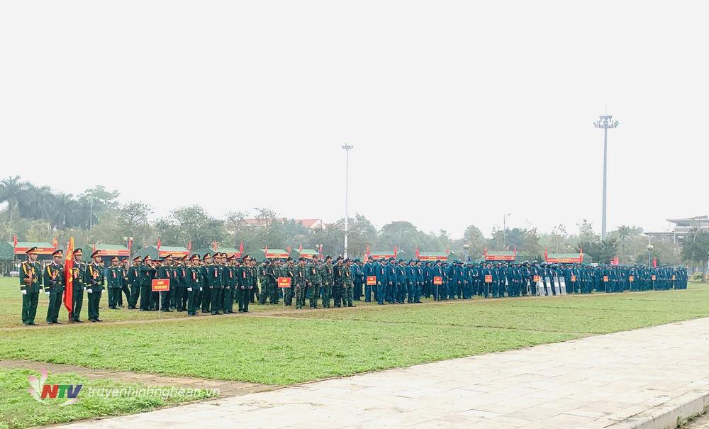 Quang cảnh buổi lễ.