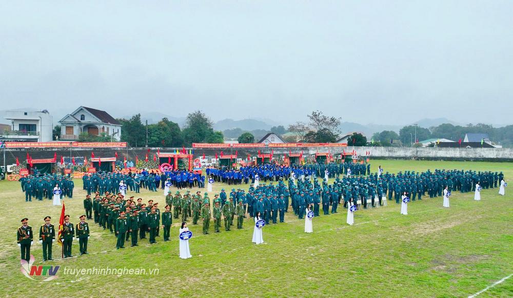 Quang cảnh buổi lễ.
