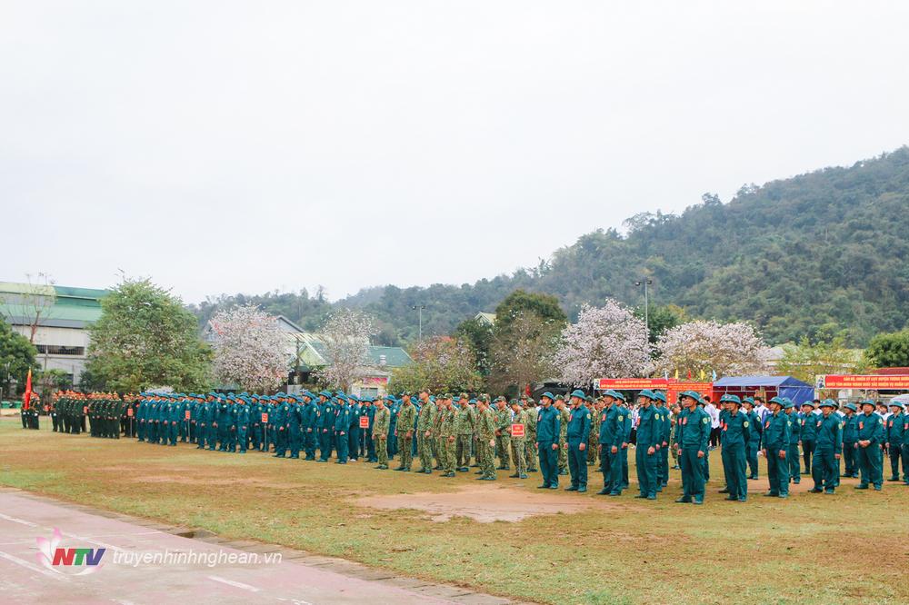 Quang cảnh buổi lễ.