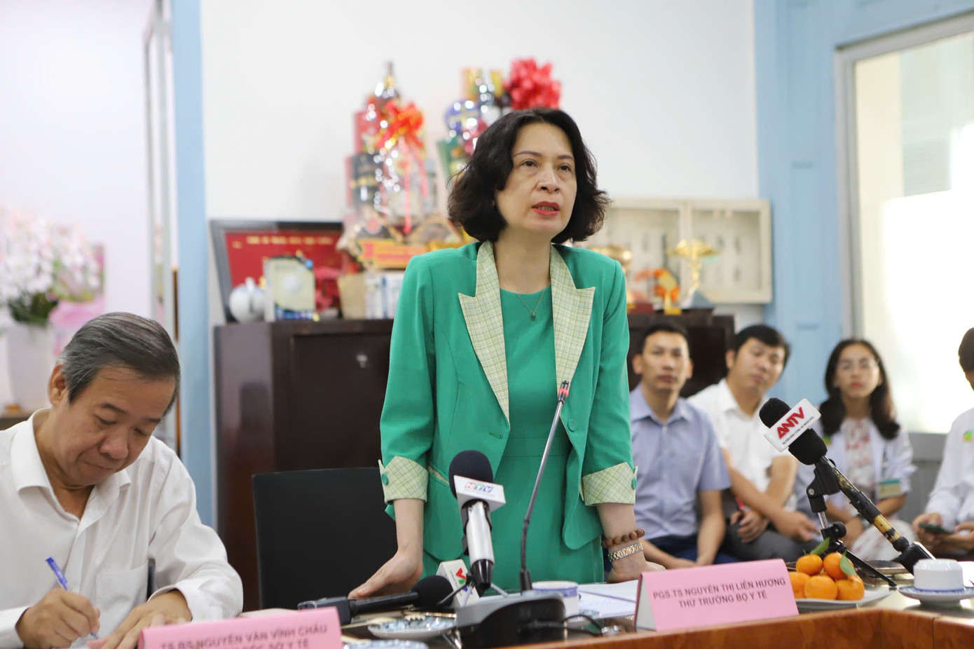 PG88 link Nổhũ Bộ Y tế Nguyễn Thị Liên Hương yêu cầu các đơn vị liên quan khẩn trương triển khai công tác phòng chống, tránh nguy cơ dịch chồng dịch