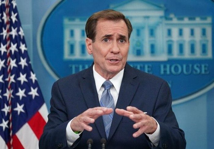 Người phát ngôn Hội đồng An ninh Quốc gia Mỹ John Kirby. (Ảnh: Reuters)