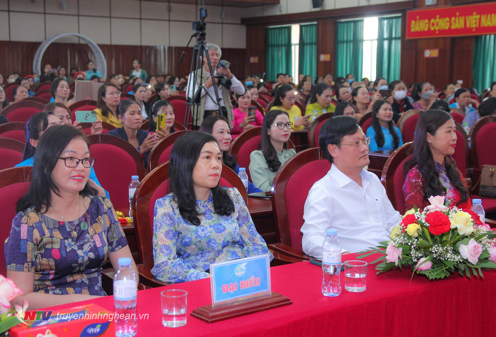 Các đại biểu dự hội thi.