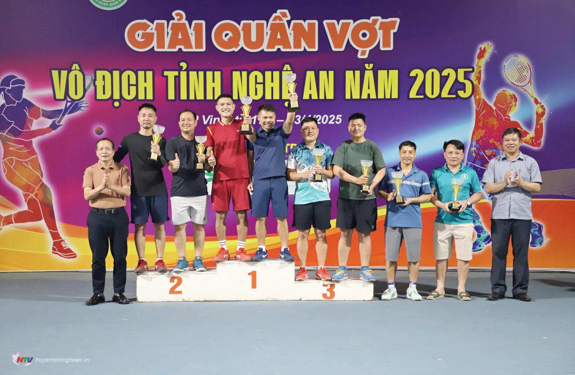 Trao giải nội dung Đôi nam trình 1320.