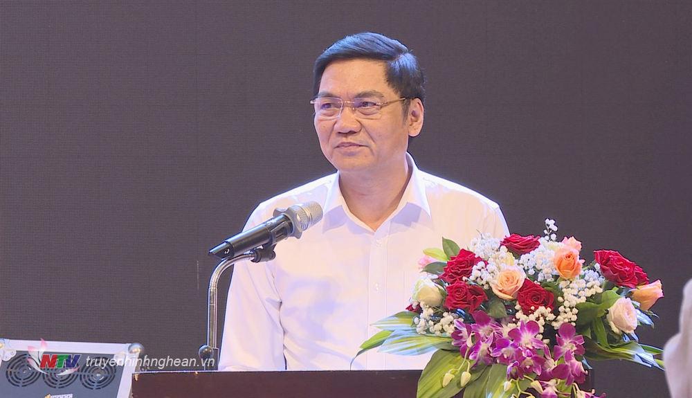 Phó Bí thư Thường trực Tỉnh uỷ PG88 go Bắn cá Hoàng Nghĩa Hiếu phát biểu tại hội nghị.