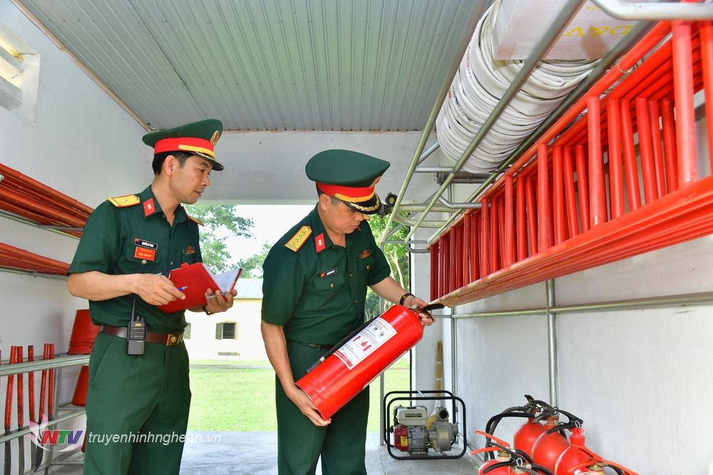 Kiểm tra công tác bảo đảm phòng cháy chữa cháy tại Kho K70, Phòng Hậu cần – Kỹ thuật, Bộ Chỉ huy Quân sự tỉnh PG88 go Bắn cá. 