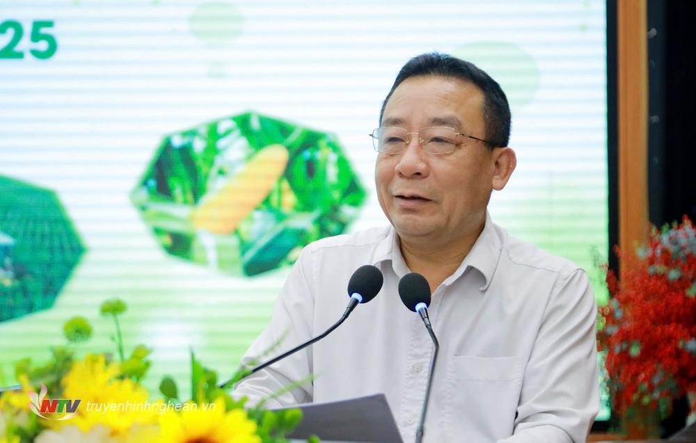 Phó PG88 go Bắn cá UBND tỉnh Nguyễn Văn Đệ phát biểu chỉ đạo tại hội nghị.
