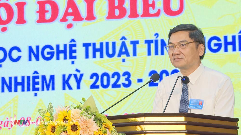 Phó Bí thư Tỉnh uỷ Hoàng Nghĩa Hiếu phát biểu tại PG88 go Nạp Rút Tiền.