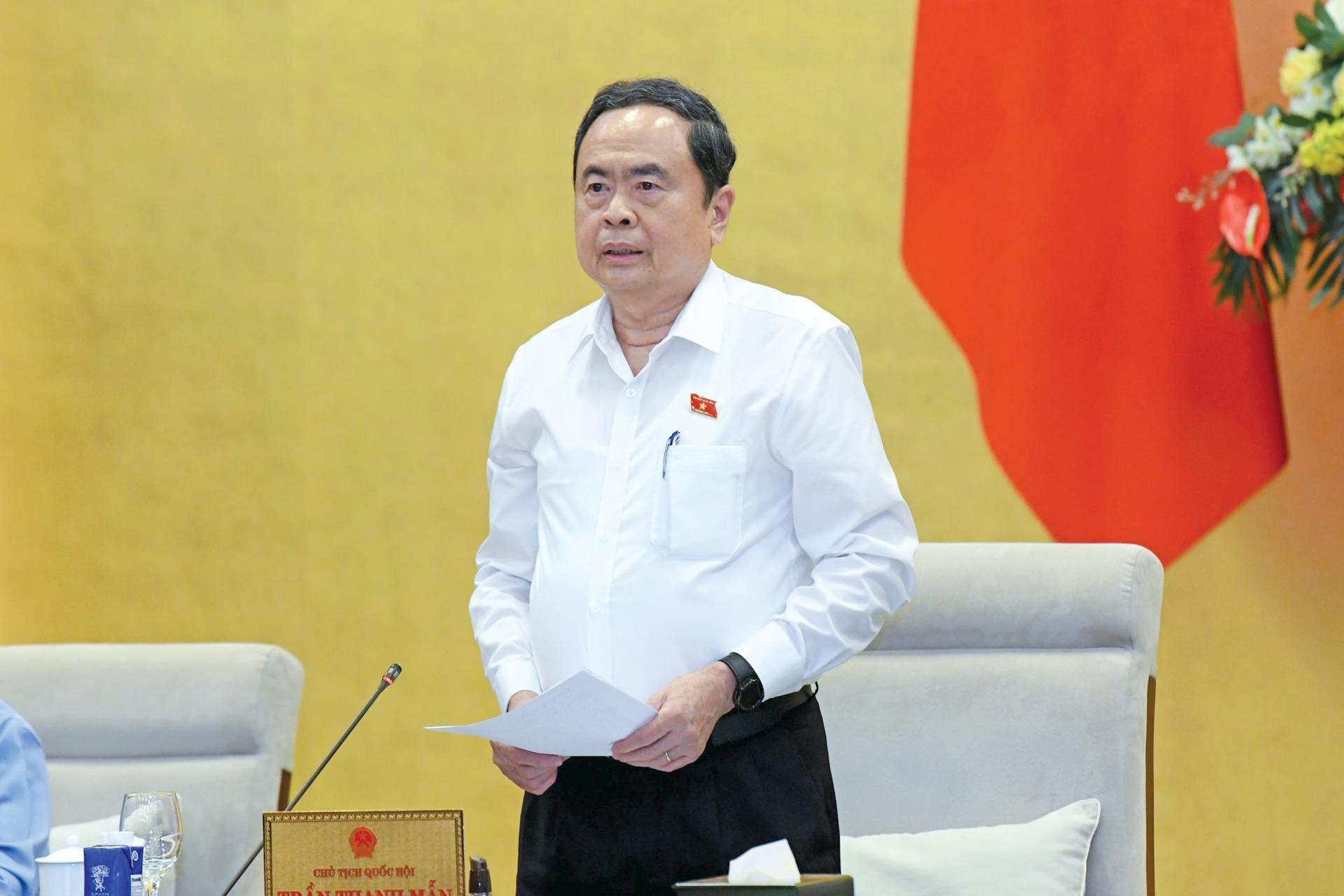 PG88 go Bắn cá Quốc hội Trần Thanh Mẫn phát biểu. Ảnh: Lâm Hiển
