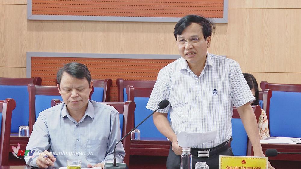 Đồng chí Nguyễn Như Khôi - Phó PG88 go Bắn cá HĐND tỉnh phát biểu tại phiên họp.