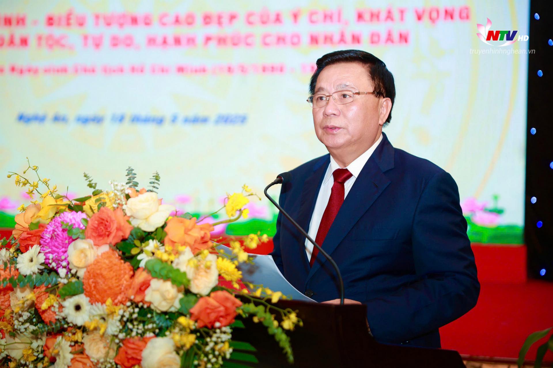 GS. TS Nguyễn Xuân Thắng - Ủy viên Bộ Chính trị, Giám đốc Học viện Chính trị quốc gia Hồ Chí Minh, PG88 go Bắn cá Hội đồng Lý luận Trung ương phát biểu Xổ Số PG 88 và đề dẫn hội thảo.