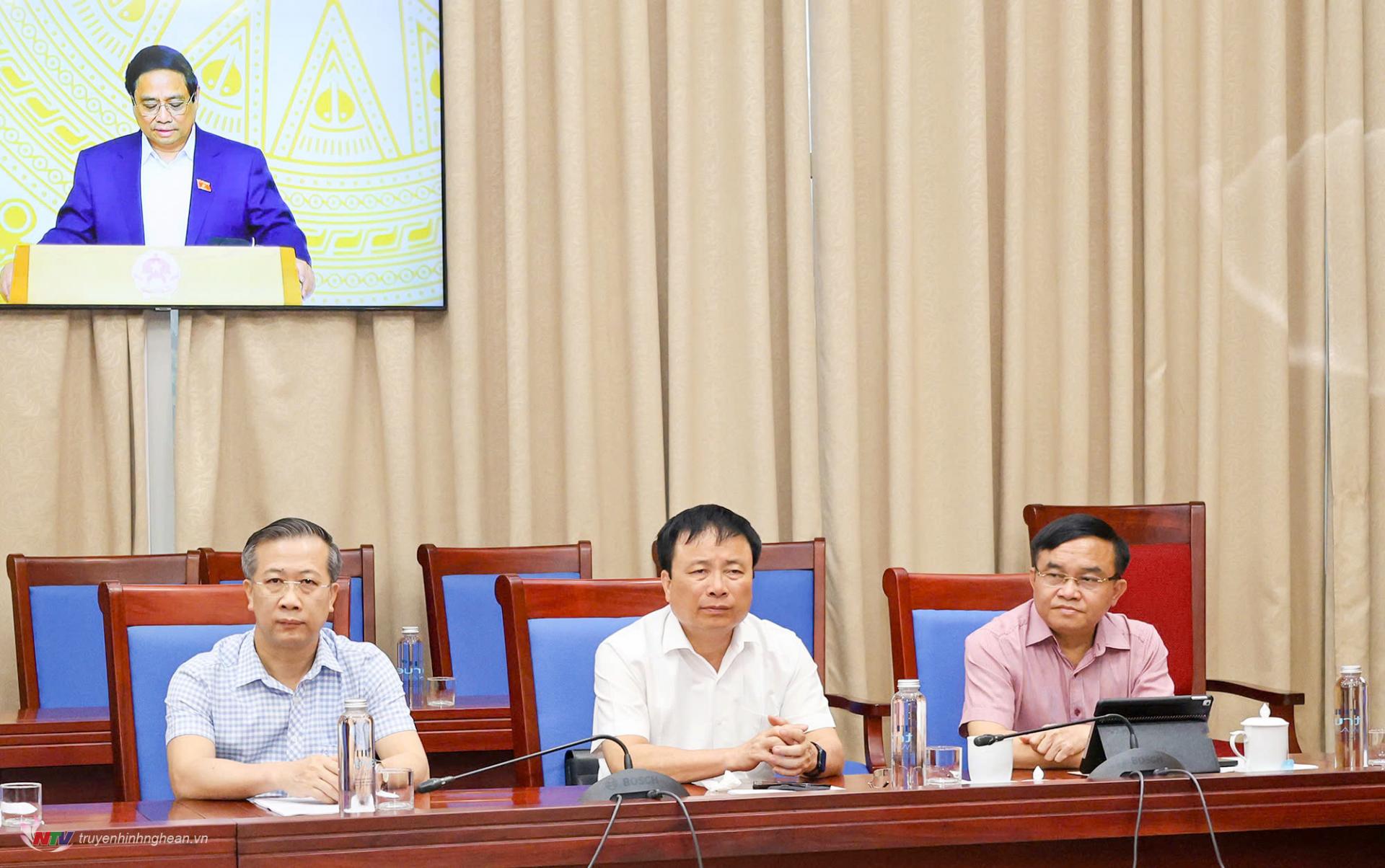Lãnh đạo UBND tỉnh, các Ban ngành dự hội nghị tại điểm cầu PG88 go Bắn cá.