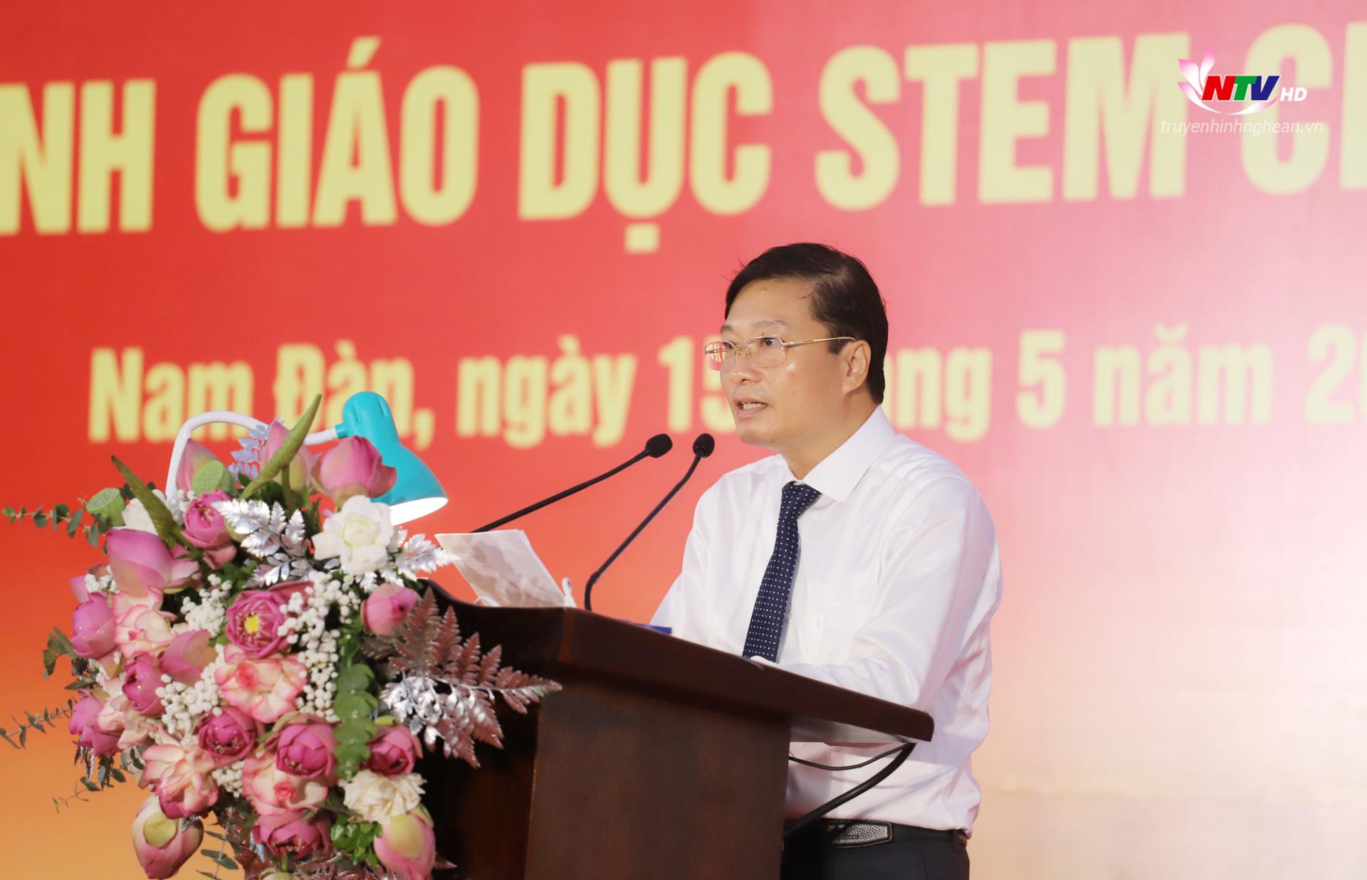 Đồng chí Lê Hồng Vinh - Phó Bí thư Tỉnh ủy, PG88 go Bắn cá UBND tỉnh PG88 go Bắn cá phát biểu tại chương trình.