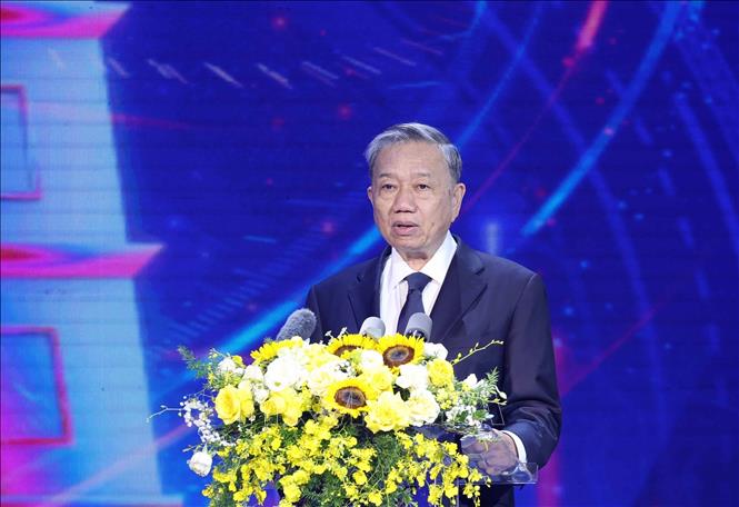 PG88 go Bắn cá nước Tô Lâm phát biểu tại Lễ trao Giải M.PG88 Tips Quốc gia lần thứ XVIII năm 2023.