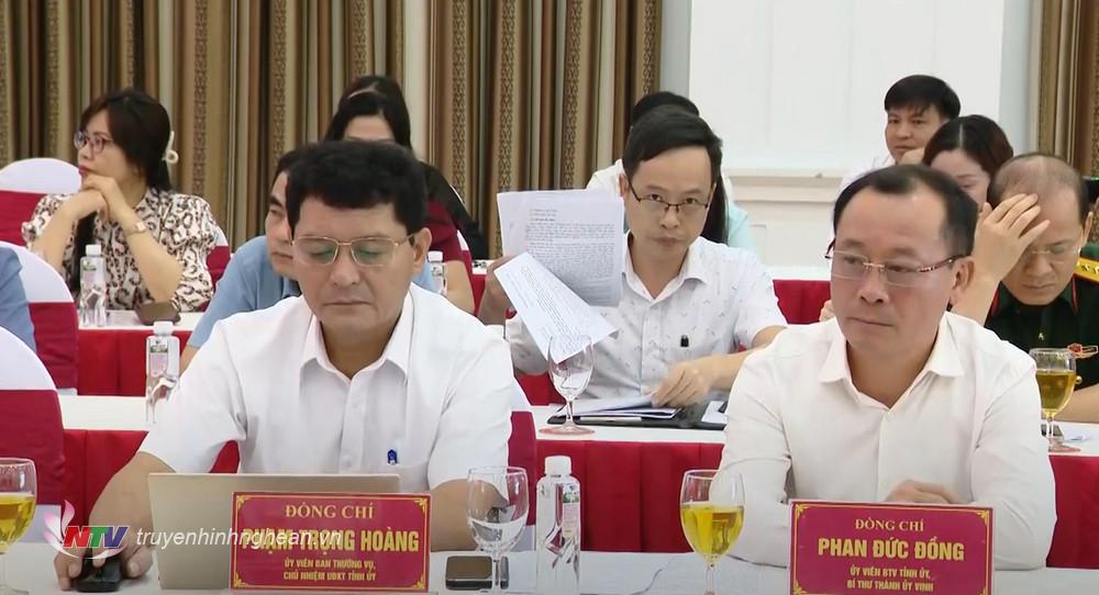 Các đại biểu dự hội thảo