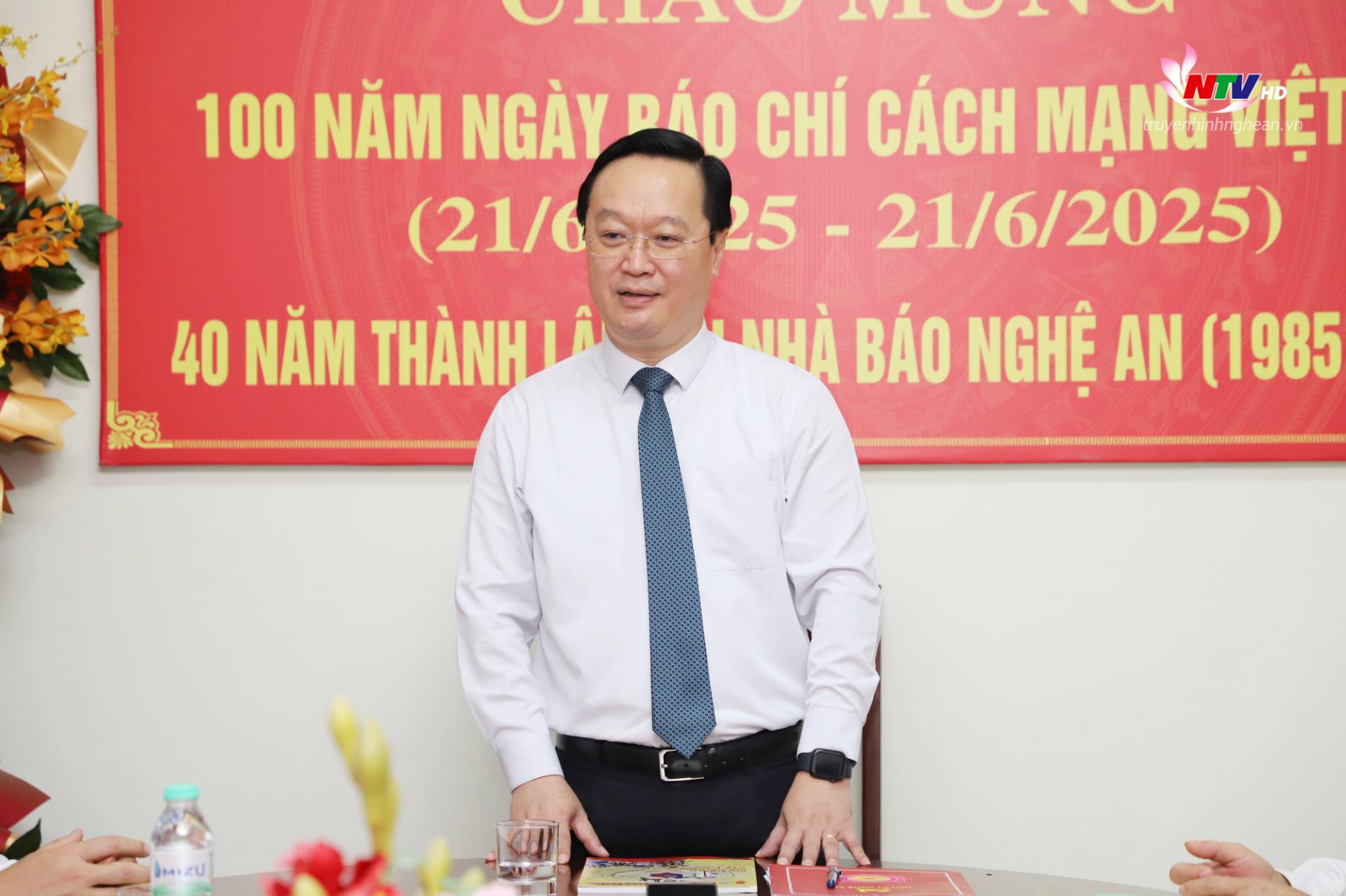 Đồng chí Nguyễn Đức Trung - Bí thư Tỉnh uỷ