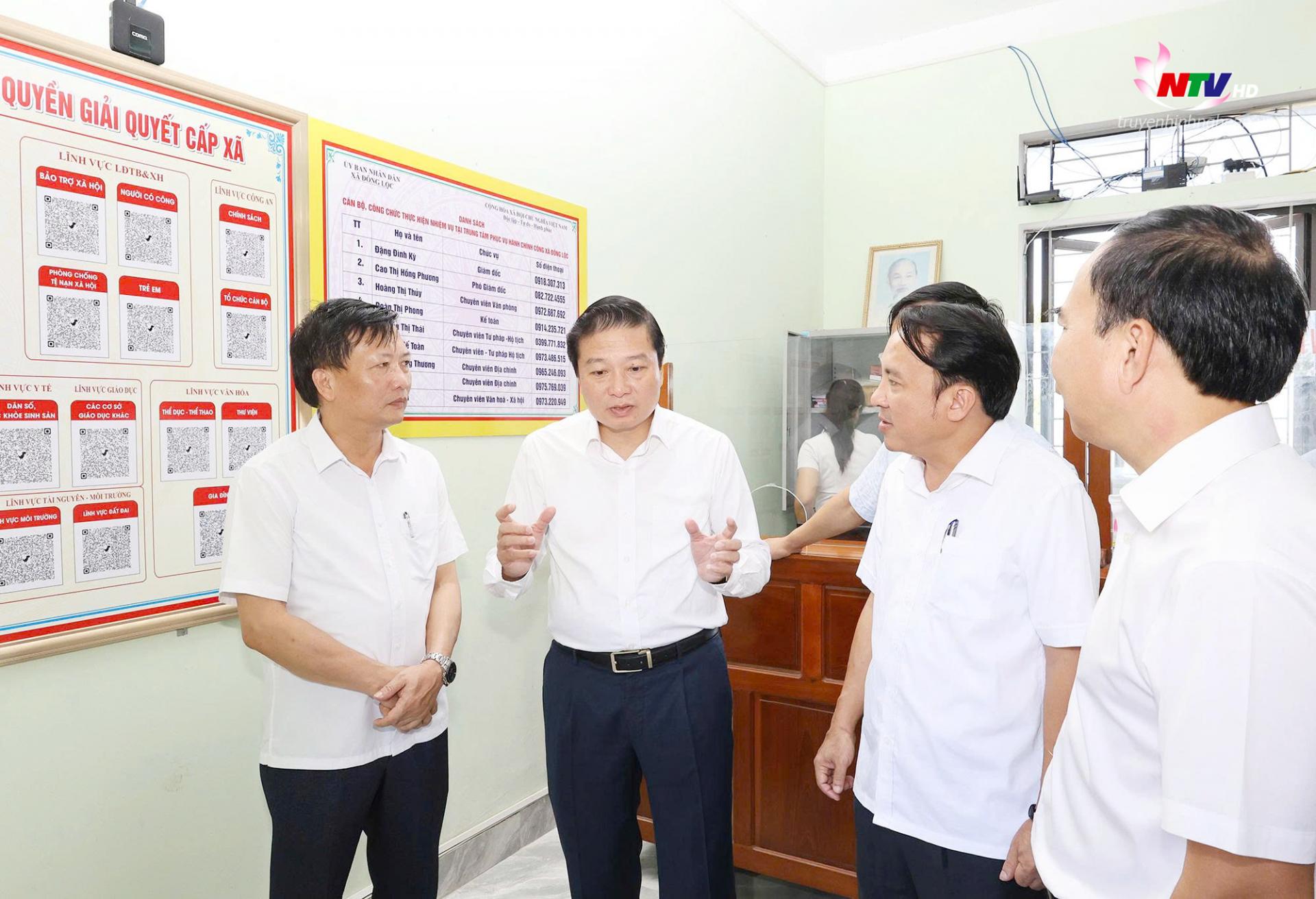 PG88 go Bắn cá UBND tỉnh Lê Hồng Vinh ghi nhận nỗ của lãnh đạo địa phương trong quá trình chuẩn bị vận hành của chính quyền cấp xã mới.