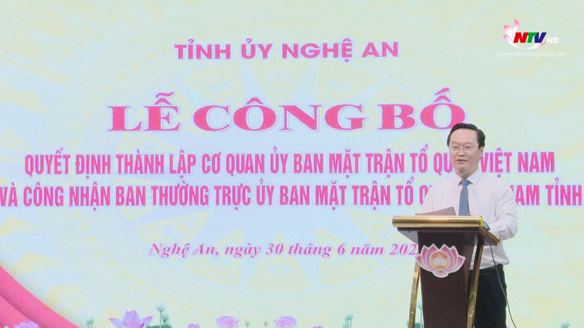 Bí thư Tỉnh uỷ Nguyễn Đức Trung khẳng định: Việc thành lập cơ quan Ủy ban Mặt trận Tổ quốc PG 88 Nổ Hũ tỉnh là một bước đi cần thiết, phù hợp với yêu cầu đổi mới tổ chức bộ máy theo hướng tinh gọn, hoạt động hiệu lực, hiệu quả, gắn với tinh thần Nghị quyết Trung ương về xây dựng Đảng và hệ thống chính trị.
