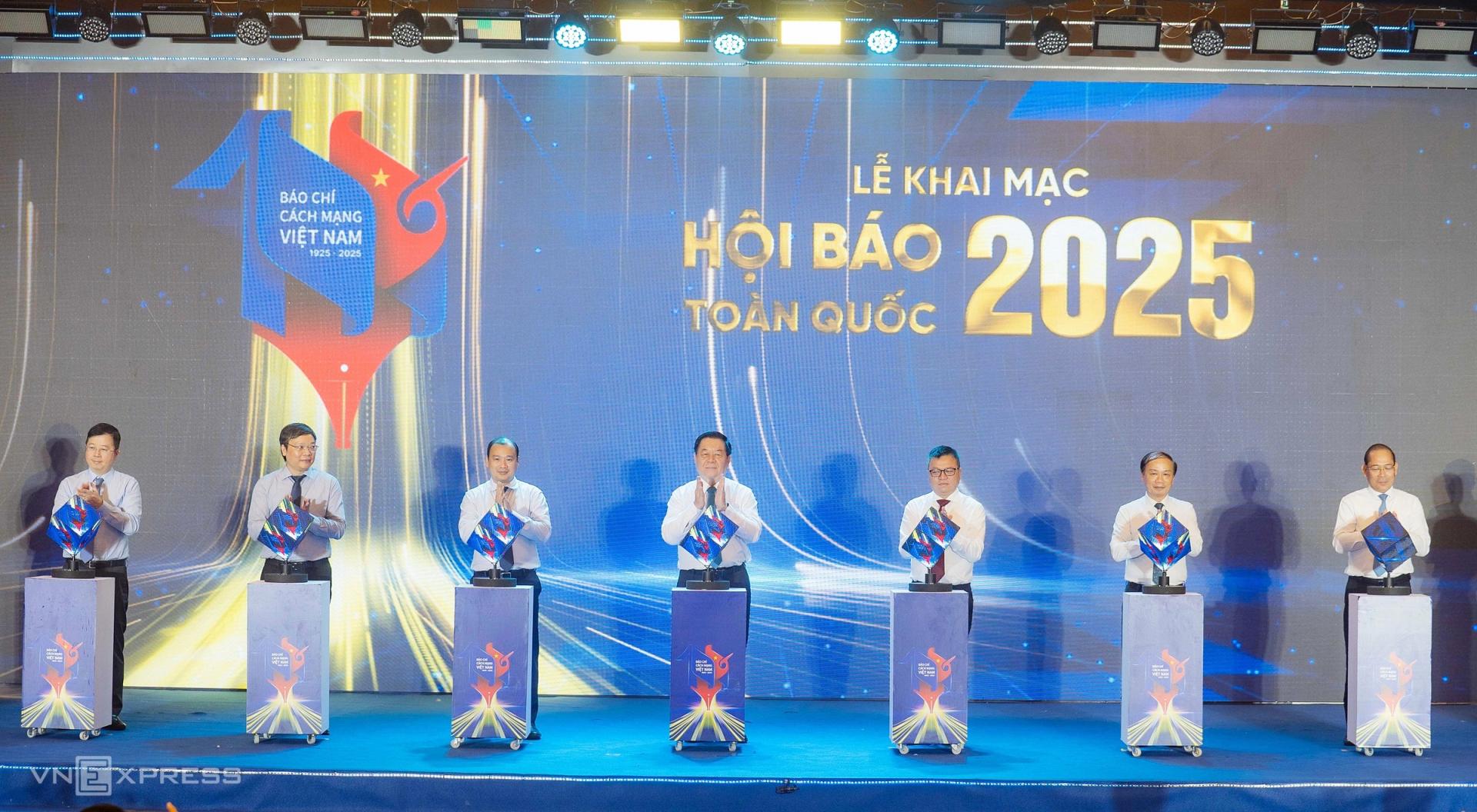 Hội báo toàn quốc 2025 Xổ Số PG 88 sáng 19/6 tại Trung tâm Hội nghị quốc gia, đường Phạm Hùng, quận Nam Từ Liêm, Hà Nội.