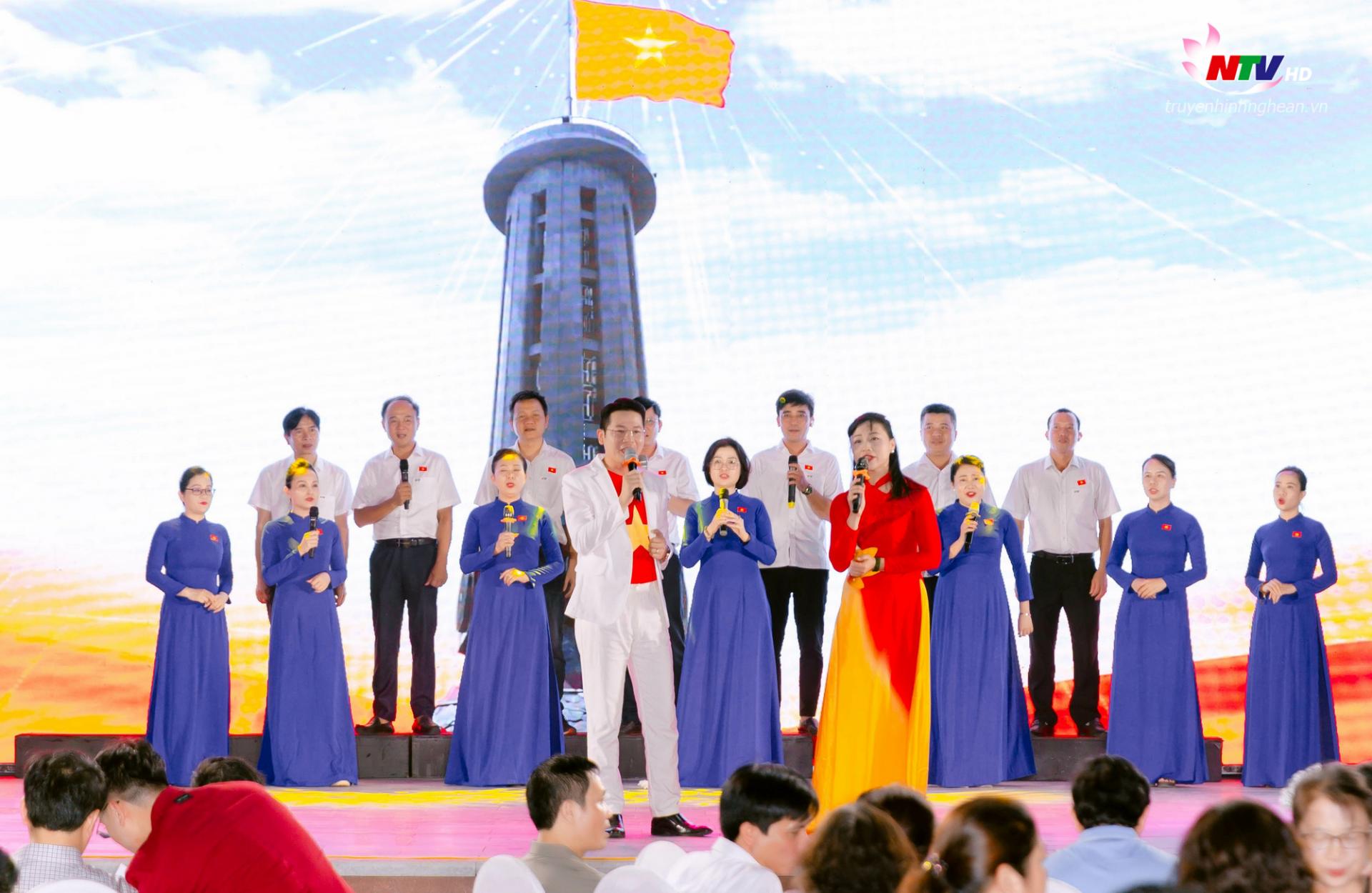 Một tiết mục văn nghệ trong đêm Gala.