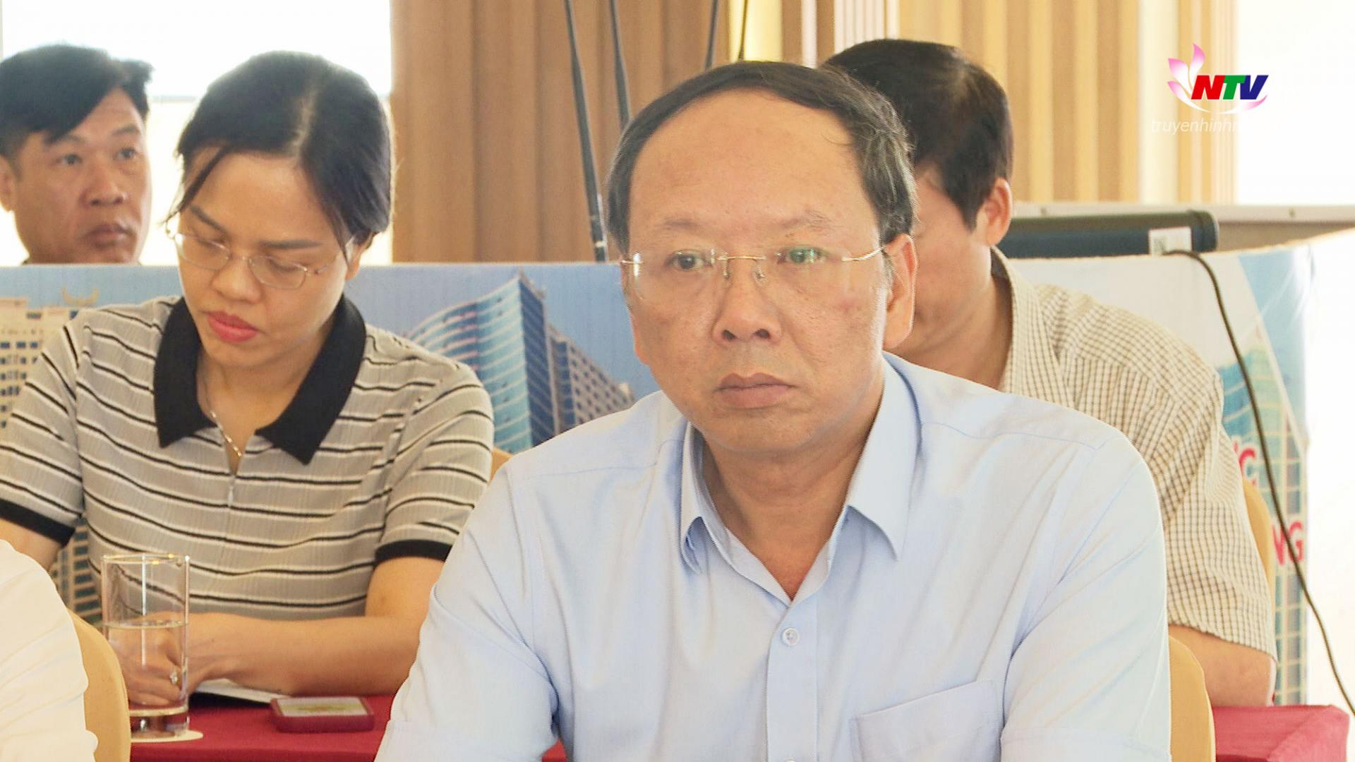 Đồng chí Bùi Thanh An - Uỷ viên BTV Tỉnh uỷ, Phó PG88 go Bắn cá Thường trực UBND tỉnh PG88 go Bắn cá dự hội nghị.