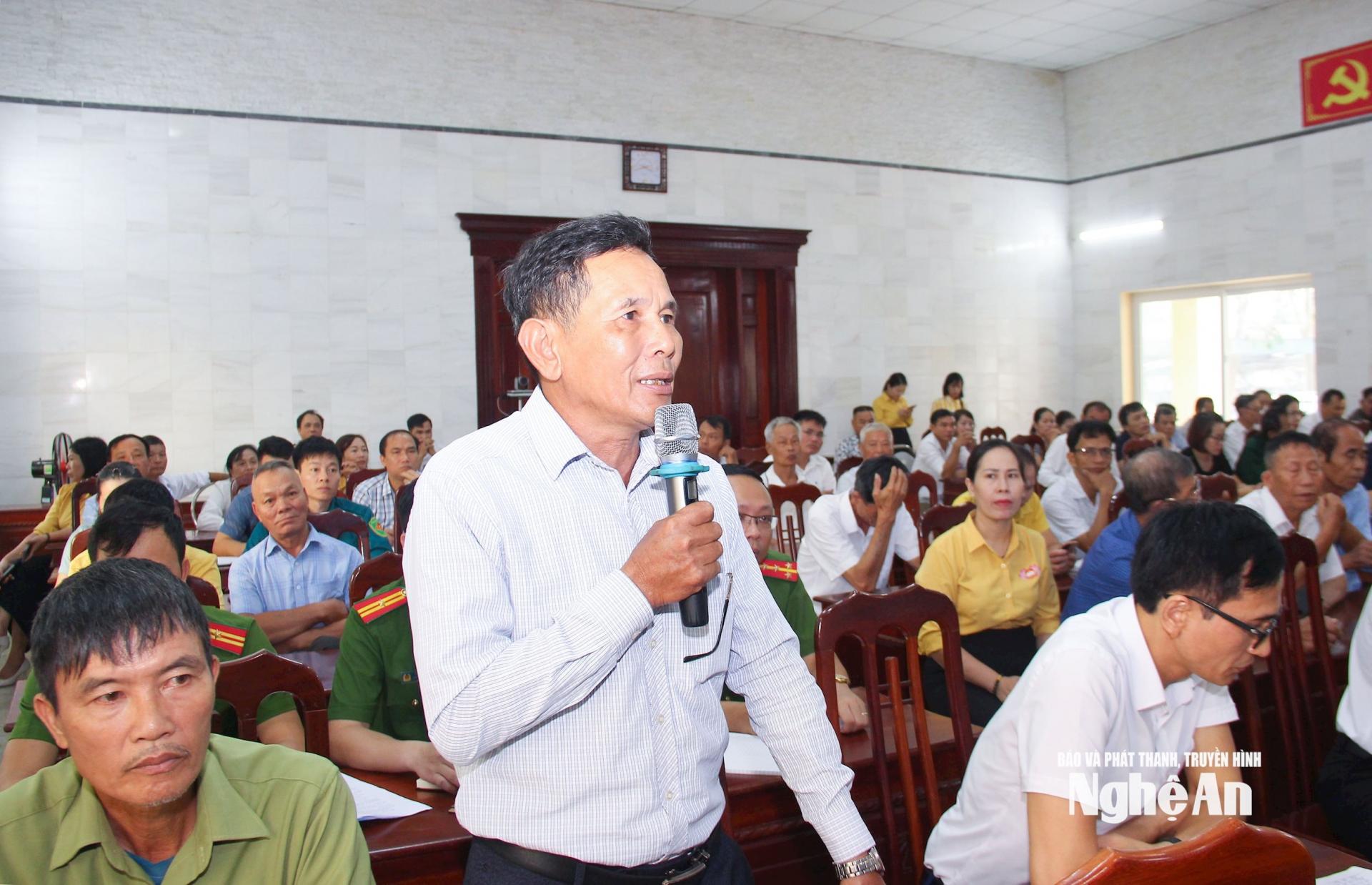 Cư tri Lê Văn Dân kiến nghị nâng cấp Tỉnh lộ 531 đã xuống cấp.