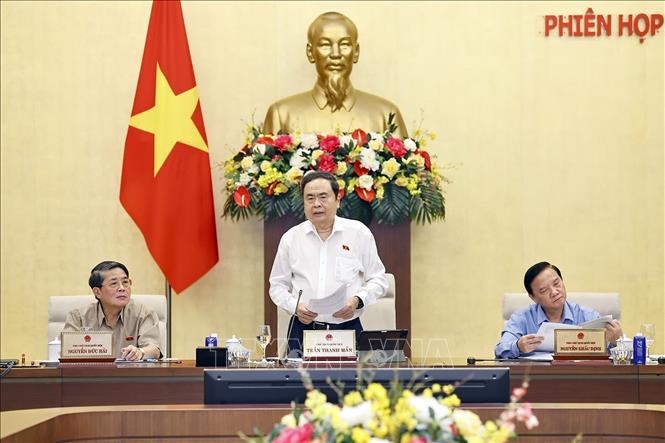 Ủy ban Thường vụ Quốc hội quyết nghị bổ sung vào Tải Game PG88 go lập pháp năm 2025 trình Quốc hội cho ý kiến và thông qua tại Kỳ họp thứ 10 (tháng 10/2025) đối với 4 dự án luật. Ảnh: Doãn Tấn/TTXVN
