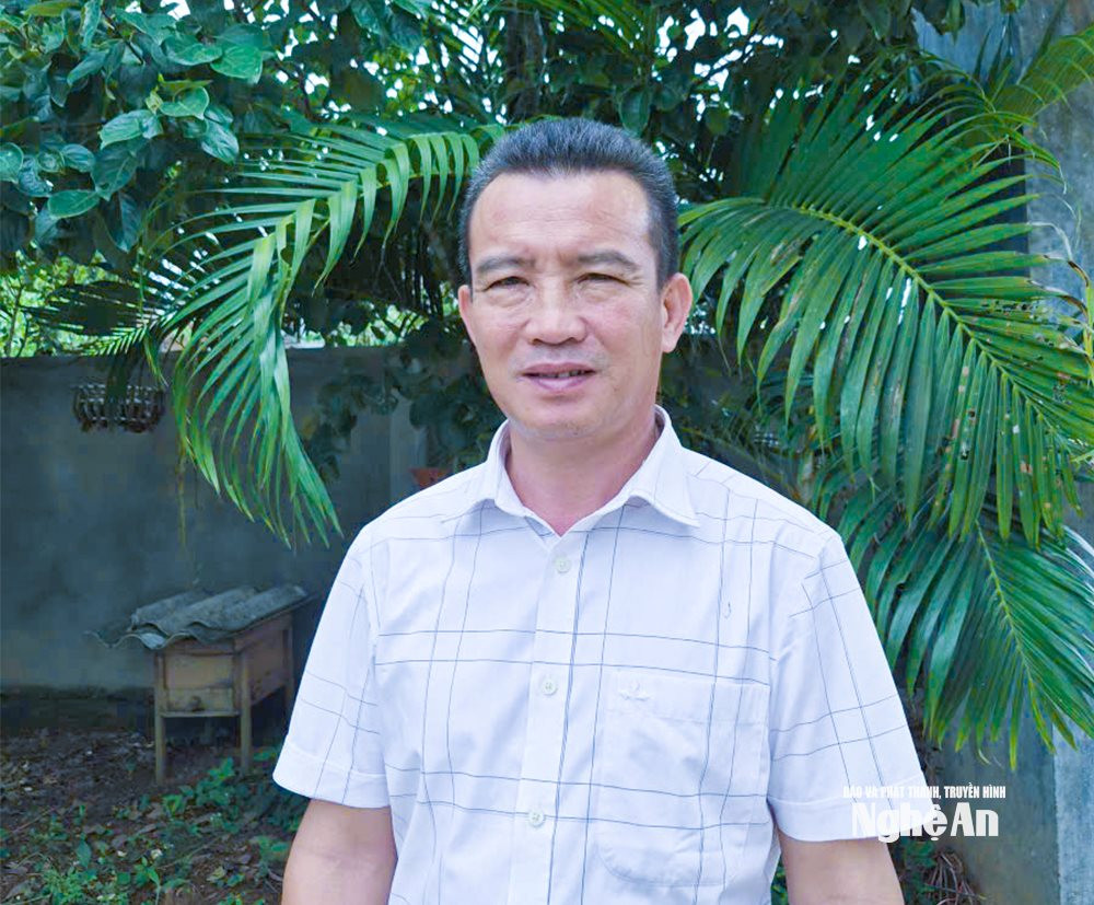 Ông Thiều Khánh Toàn (Bí thư kiêm Xóm trưởng xóm Đông Tiến, xã Đông Hiếu mong muốn những điểm nghẽn về đất đai, khoáng sản sớm được tháo gỡ. Ảnh: Mai Hoa
