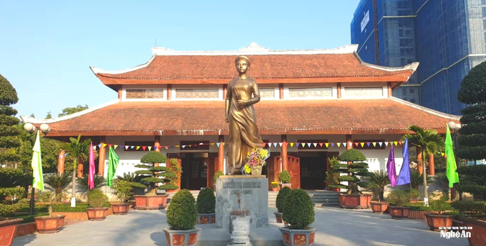 Khu lưu niệm đồng chí Nguyễn Thị Minh Khai. Ảnh: Ban Quản lý Di tích tỉnh PG88 go Bắn cá