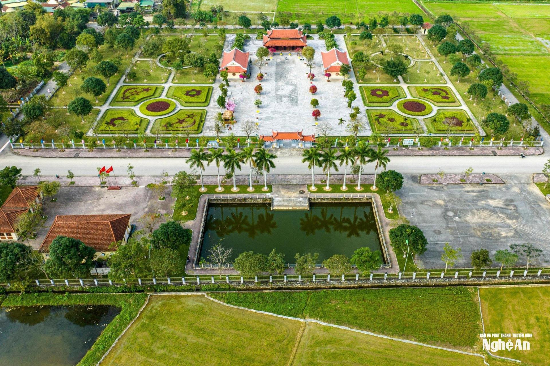 Toàn cảnh Khu Di tích lịch sử Quốc gia Truông Bồn. Ảnh: Huy Thư