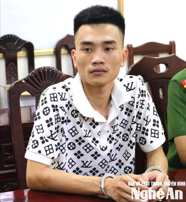 Đối tượng Nguyễn Đình Hiếu. Ảnh: Hồng Hạnh