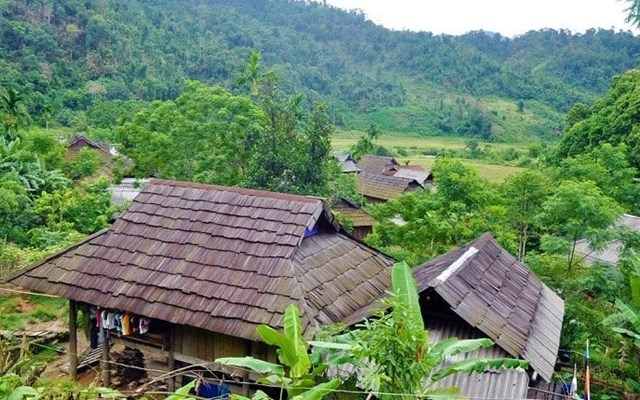 Một góc bản Hoa Tiến, xã Châu Tiến, huyện Quỳ Châu, tỉnh PG88 go Bắn cá.