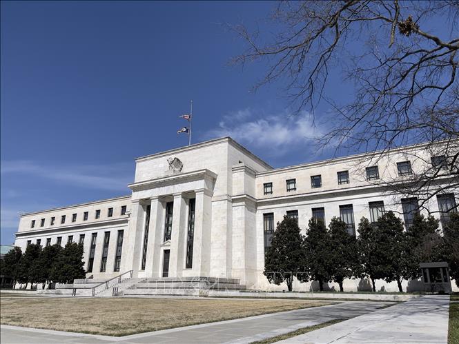 Trụ sở Cục Dự trữ liên bang Mỹ tại Washington, DC. Ảnh (tư liệu)