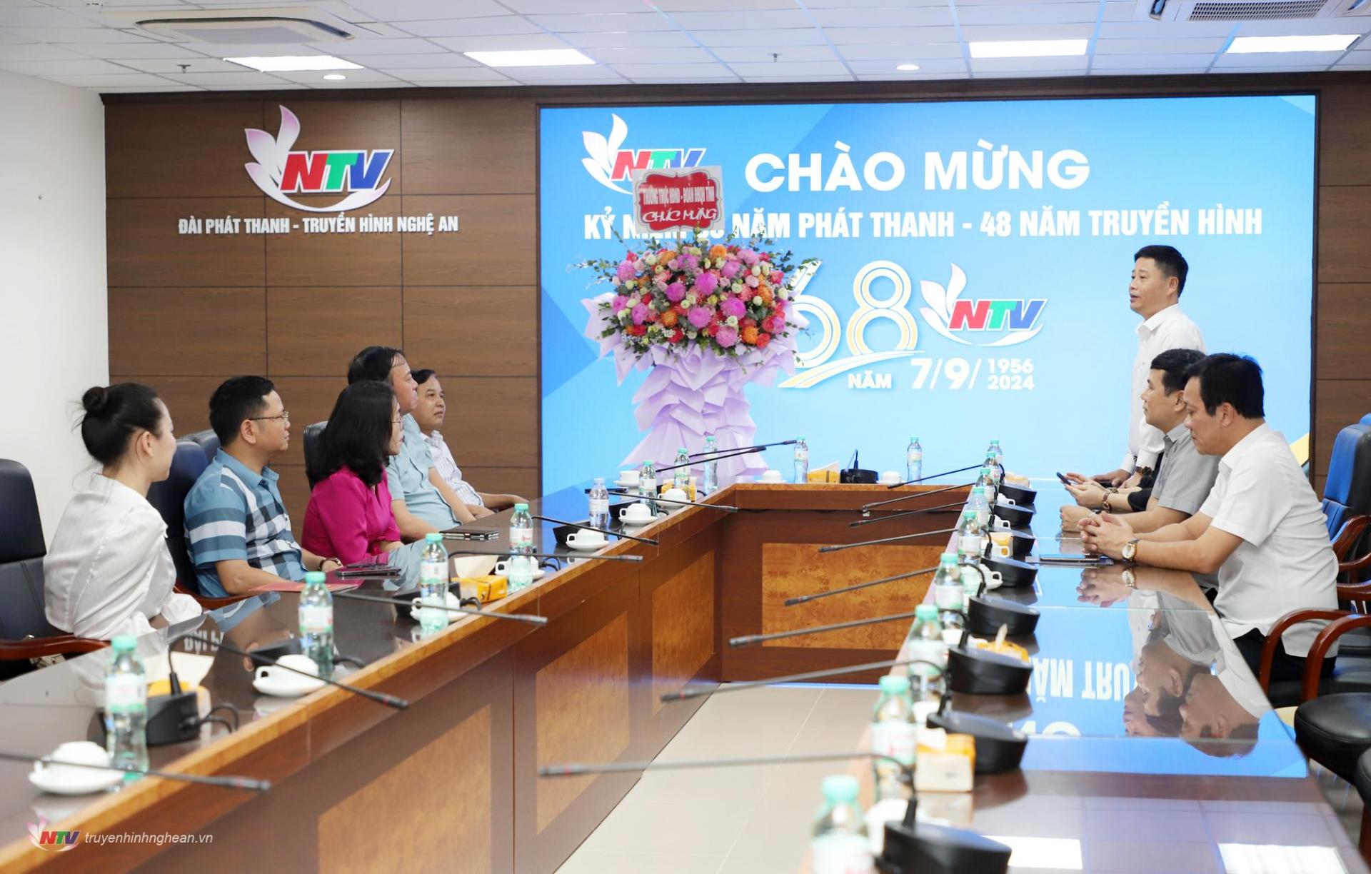 Thường trực HĐND và Đoàn ĐBQH tỉnh chúc mừng Đài PT-TH PG88 go Bắn cá nhân kỷ niệm 68 năm Phát thanh - 48 năm Truyền hình.