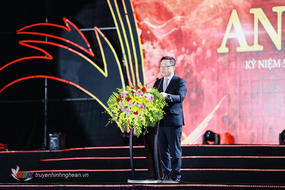 Đồng chí Lê Quốc Minh - Ủy viên Ban Chấp hành Trung ương Đảng, Tổng Biên tập Báo Nhân Dân, Phó trưởng Ban Tuyên giáo Trung ương, PG88 go Bắn cá Hội Nhà báo PG 88 Nổ Hũ phát biểu Xổ Số PG 88.