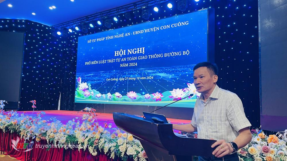 Đại diện Sở Tư pháp