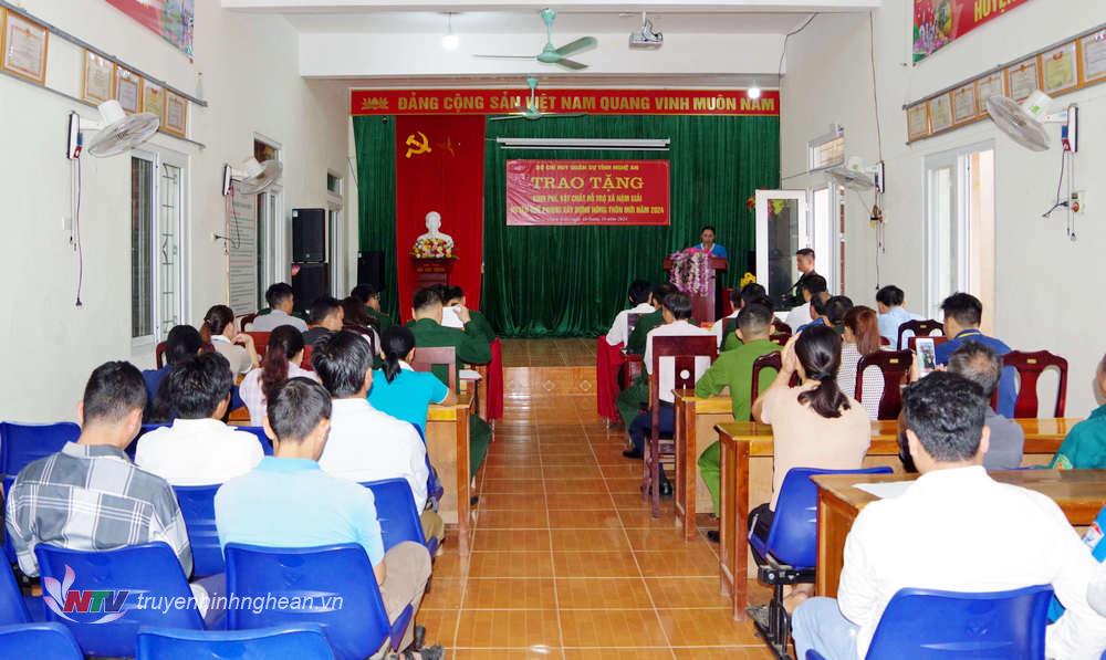 Toàn cảnh buổi lễ.