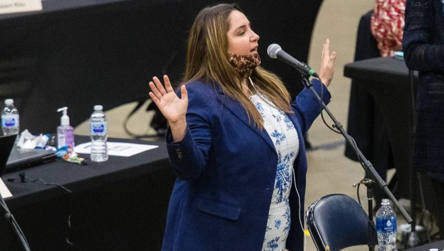 Bà Delia Ramirez. Ảnh: AP.