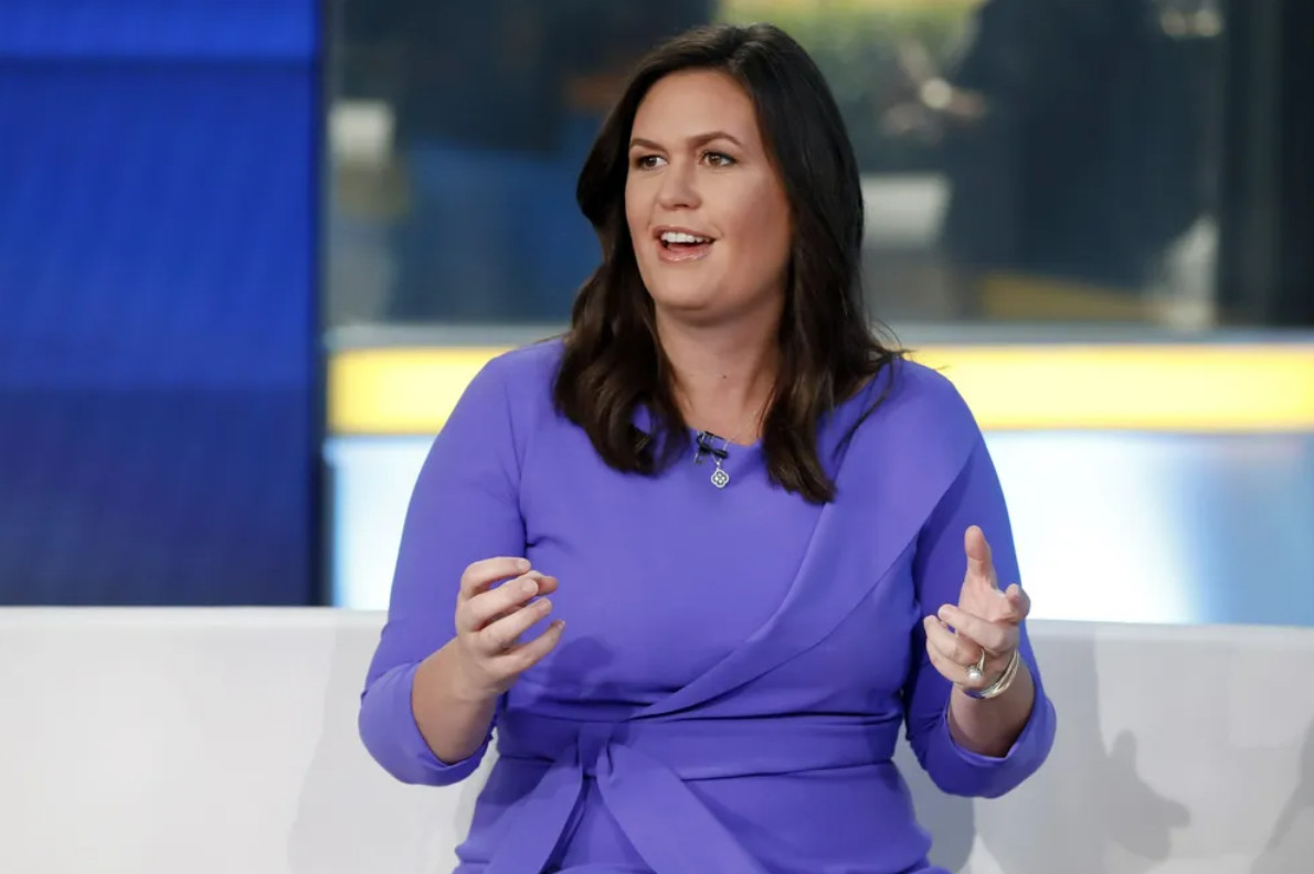 Bà Sarah Huckabee Sanders. Ảnh: AP.