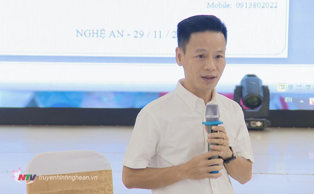 Đồng chí Nguyễn Xuân Hồng - Tổng Thư ký Tòa soạn Báo Điện tử Chính phủ, Cổng Thông tin Xổ Số PG 88 Chính phủ chia sẻ một số kỹ năng về viết, biên tập tin, bài.