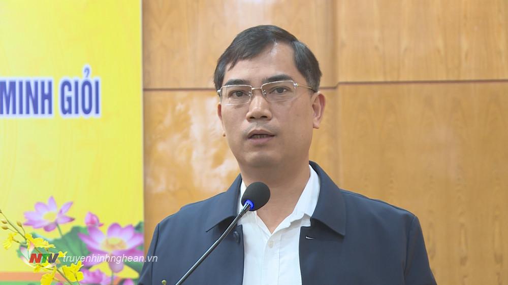 Đồng chí Nguyễn Văn Khoa – Phó Giám đốc Sở Giáo dục và Đào tạo PG88 go Bắn cá phát biểu Xổ Số PG 88. 